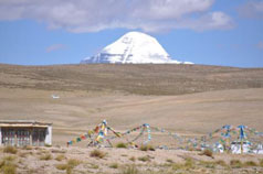 Mt. Kailas from Lake Manasarovar